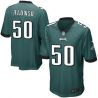 Cheap Kiko Alonso Eagles Youth Jersey From China #50 Green Game