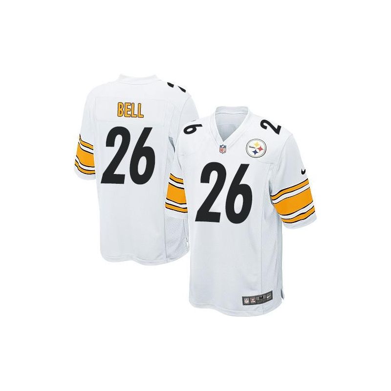 Cheap LeVeon Bell Steelers Youth Jersey From China #26 White Game Cheap LeVeon Bell Steelers Youth Jersey From China #26 White Game