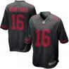 Cheap Joe Montana 49ers Youth Jersey From China #16 Black Game
