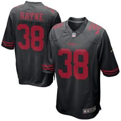 Cheap Jarryd Hayne 49ers Youth Jersey From China #38 Black Game