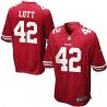 Cheap Ronnie Lott 49ers Youth Jersey From China #42 Red Game