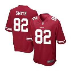 Cheap Torrey Smith 49ers Youth Jersey From China #82 Red Game