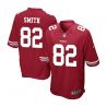 Cheap Torrey Smith 49ers Youth Jersey From China #82 Red Game