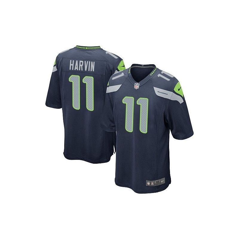 Cheap Percy Harvin Seahawks Youth Jersey From China #11 Blue Game