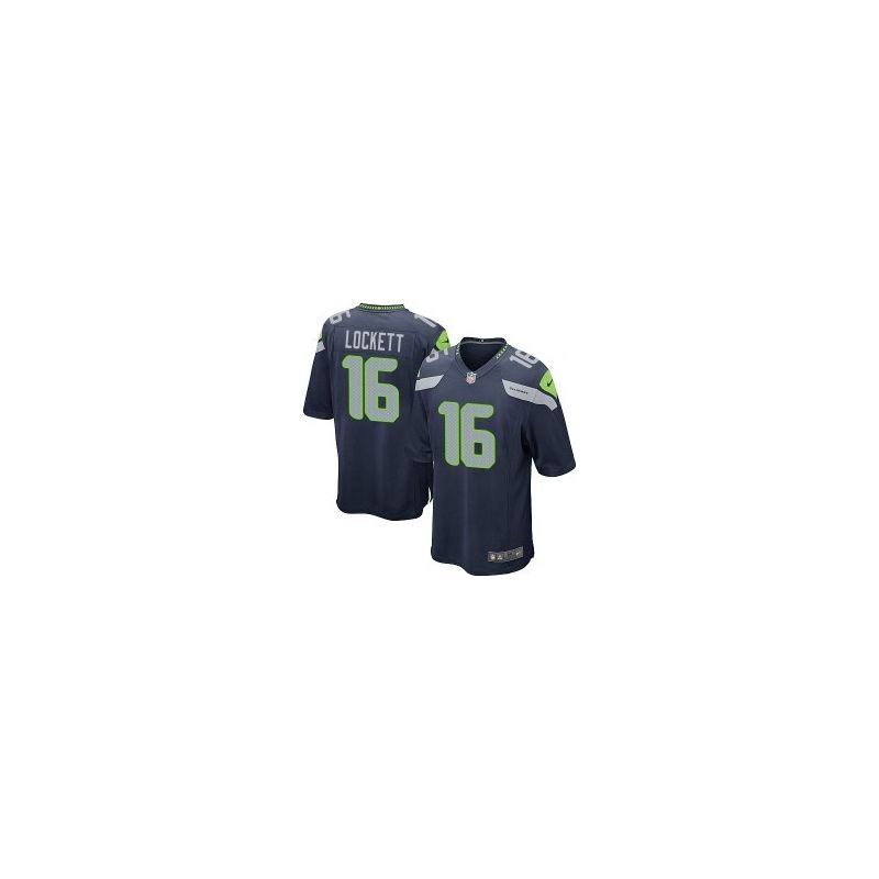 Cheap Tyler Lockett Seahawks Youth Jersey From China #16 Blue Game