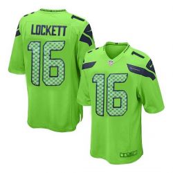 Cheap Tyler Lockett Seahawks Youth Jersey From China #16 Green Game