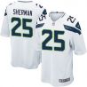 Cheap Richard Sherman Seahawks Youth Jersey From China #25 White Game