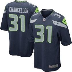 Cheap Kam Chancellor Seahawks Youth Jersey From China #31 Blue Game