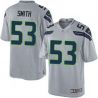 Cheap Malcolm Smith Seahawks Youth Jersey From China #53 Grey Game