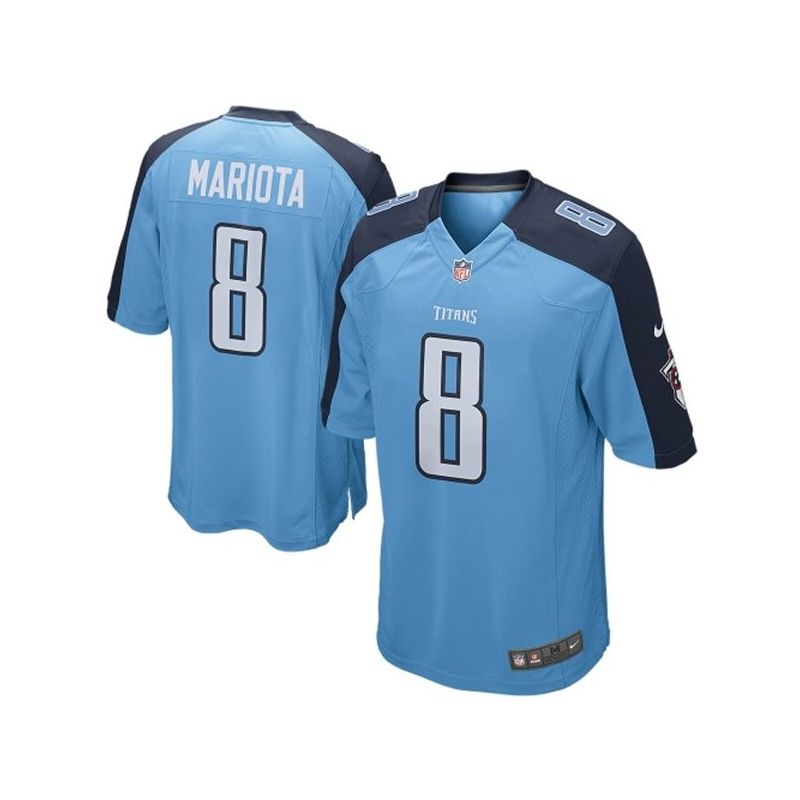 Cheap Marcus Mariota Titans Youth Jersey From China #8 Light Blue Game Cheap Marcus Mariota Titans Youth Jersey From China #8 Light Blue Game