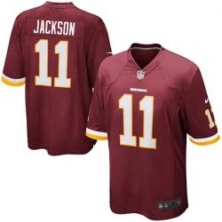 Cheap DeSean Jackson Redskins Youth Jersey From China #11 Red Game