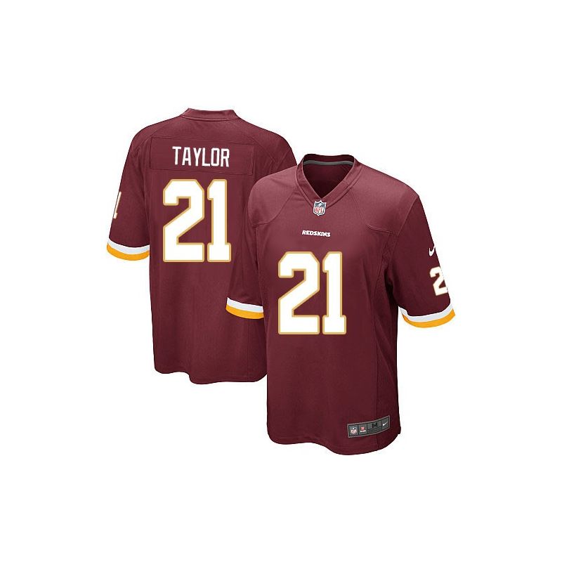 Cheap Sean Taylor Redskins Youth Jersey From China #21 Red Game