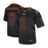 Cheap Johnny Manziel Browns Youth Jersey From China #2 Black Lights Out