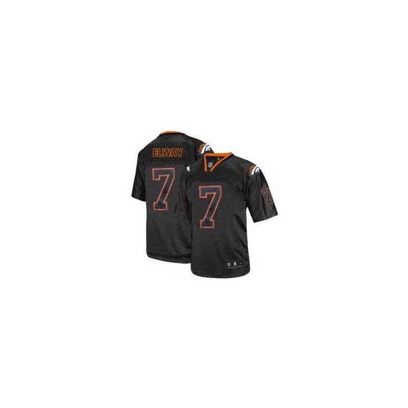 Cheap John Elway Broncos Youth Jersey From China #7 Black Lights Out Cheap John Elway Broncos Youth Jersey From China #7 Black Lights Out
