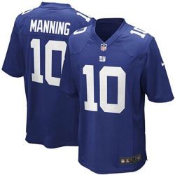Cheap Eli Manning Giants Toddler Jersey From China #10 Blue