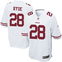 Cheap Carlos Hyde 49ers Toddler Jersey From China #28 White