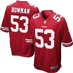 Cheap NaVorro Bowman 49ers Toddler Jersey From China #53 Red