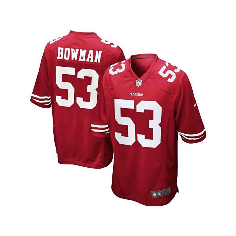 Cheap NaVorro Bowman 49ers Toddler Jersey From China #53 Red Cheap NaVorro Bowman 49ers Toddler Jersey From China #53 Red
