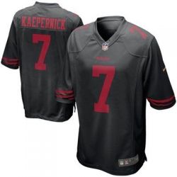 Cheap Colin Kaepernick 49ers Toddler Jersey From China #7 Black
