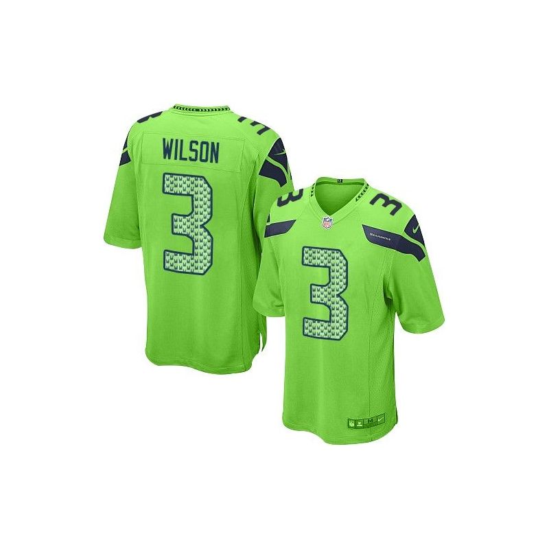 Cheap Russell Wilson Seahawks Toddler Jersey From China #3 Green