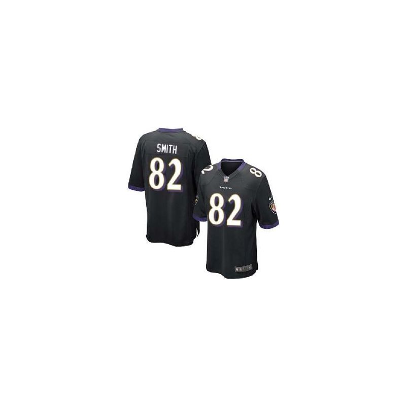 Cheap Torrey Smith Ravens Youth Jersey #82 Black From China Limited