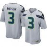 Cheap Russell Wilson Seahawks Youth Jersey #3 Grey From China Limited