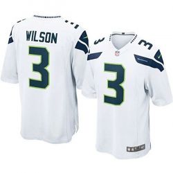 Cheap Russell Wilson Seahawks Youth Jersey #3 White From China Limited