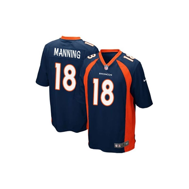 Cheap Peyton Manning Broncos Jersey #18 Blue From China Limited Cheap Peyton Manning Broncos Jersey #18 Blue From China Limited