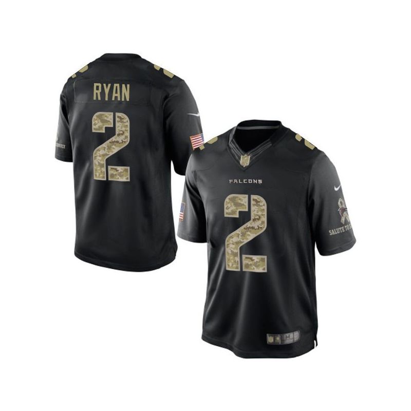 Cheap Matt Ryan Falcons Jersey From China #2 Black Salute To Service Cheap Matt Ryan Falcons Jersey From China #2 Black Salute To Service