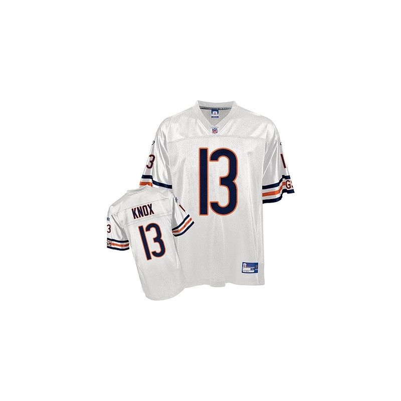 Cheap Johnny Knox Bears Jersey #13 White From China