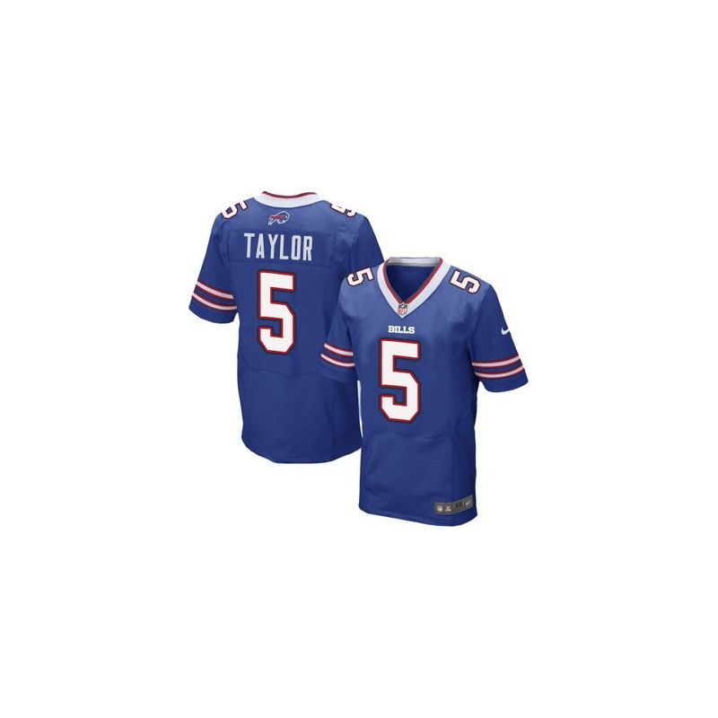 Cheap Tyrod Taylor Bills Elite Jersey From China #5 Blue Cheap Tyrod Taylor Bills Elite Jersey From China #5 Blue