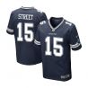 Cheap Devin Street Cowboys Elite Jersey From China #15 Blue