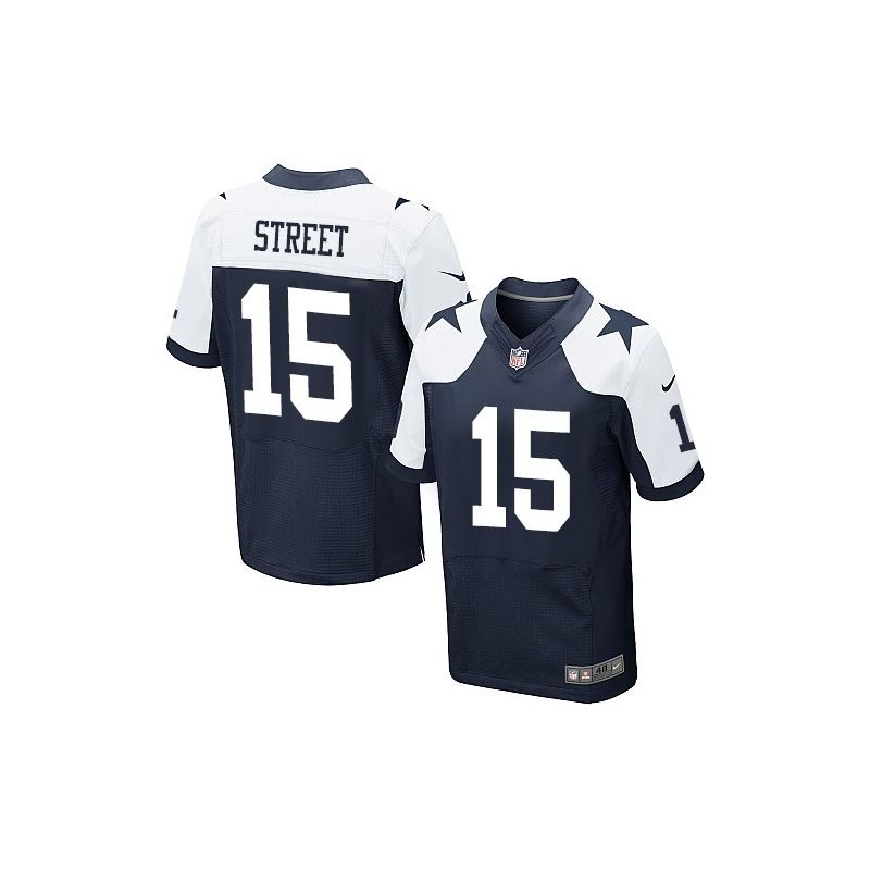 Cheap Devin Street Cowboys Elite Jersey From China #15 Blue thanksgiving