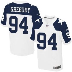 Cheap Randy Gregory Cowboys Elite Jersey From China #94 White thanksgiving