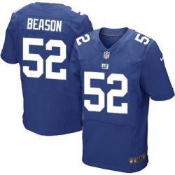 Cheap Jon Beason Giants Elite Jersey From China #52 Blue