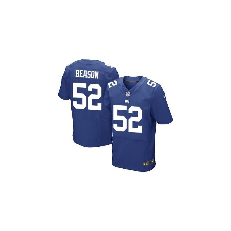 Cheap Jon Beason Giants Elite Jersey From China #52 Blue