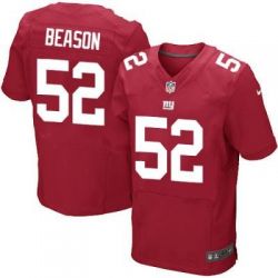 Cheap Jon Beason Giants Elite Jersey From China #52 Red
