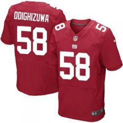 Cheap Owamagbe Odighizuwa Giants Elite Jersey From China #58 Red