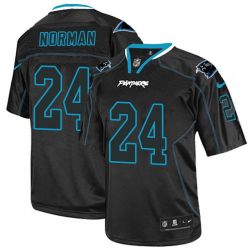 Cheap Josh Norman Panthers Lights Out Jersey From China #24 Black
