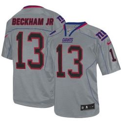 Cheap Odell Beckham JR Giants Lights Out Jersey From China #13 Grey