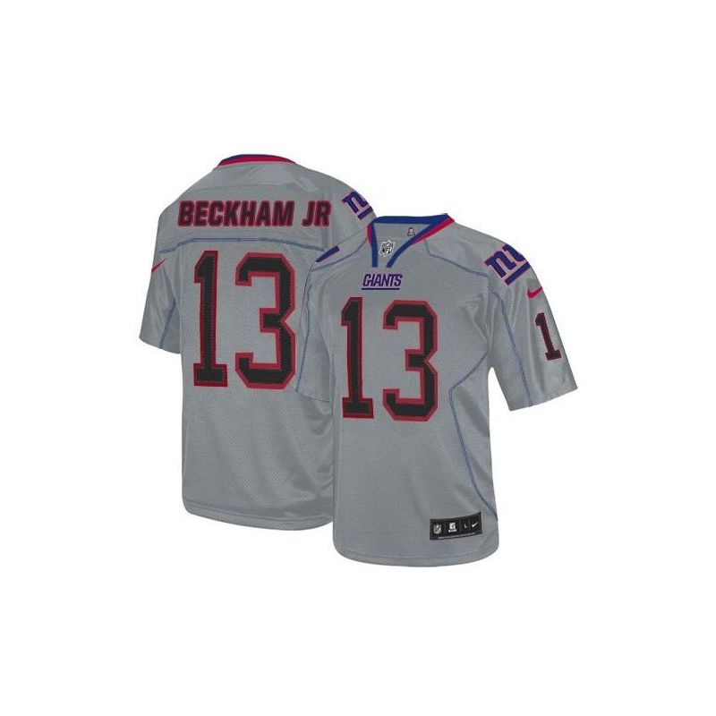 Cheap Odell Beckham JR Giants Lights Out Jersey From China #13 Grey Cheap Odell Beckham JR Giants Lights Out Jersey From China #13 Grey