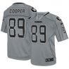 Cheap Amari Cooper Raiders Lights Out Jersey From China #89 Grey