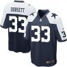 Cheap Tony Dorsett Cowboys Limited Jersey From China #33 Blue Thanksgiving