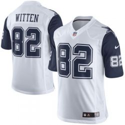 Cheap Jason Witten Cowboys Limited Jersey From China #82 White Rush