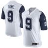 Cheap Tony Romo Cowboys Limited Jersey From China #9 White Rush