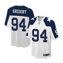 Cheap Randy Gregory Cowboys Limited Jersey From China #94 White thanksgiving