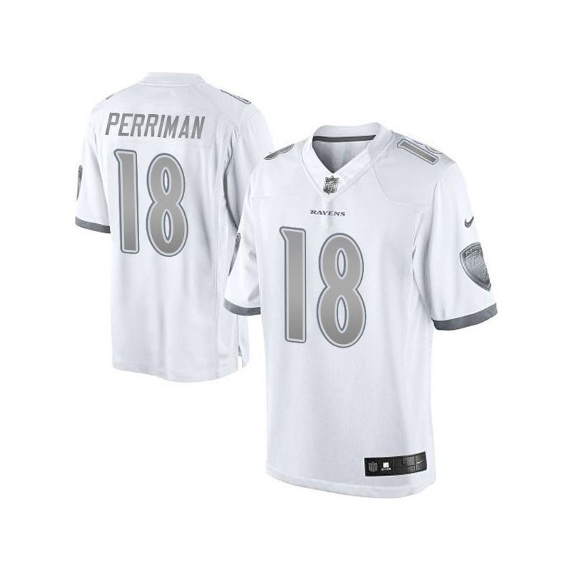 Cheap Breshad Perriman Ravens Platinum Jersey From China #18 Cheap Breshad Perriman Ravens Platinum Jersey From China #18