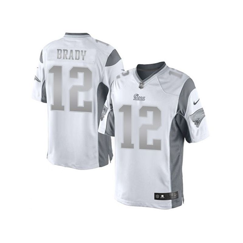 Cheap Tom Brady Patriots Platinum Jersey From China #12 Cheap Tom Brady Patriots Platinum Jersey From China #12