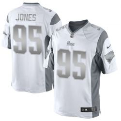 Cheap Chandler Jones Patriots Platinum Jersey From China #95