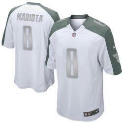 Cheap Marcus Mariota Titans Platinum Jersey From China #8